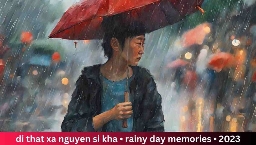 di that xa nguyen si kha • rainy day memories • 2023