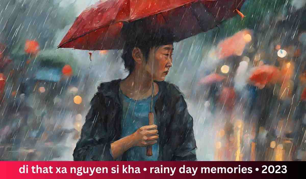 di that xa nguyen si kha • rainy day memories • 2023