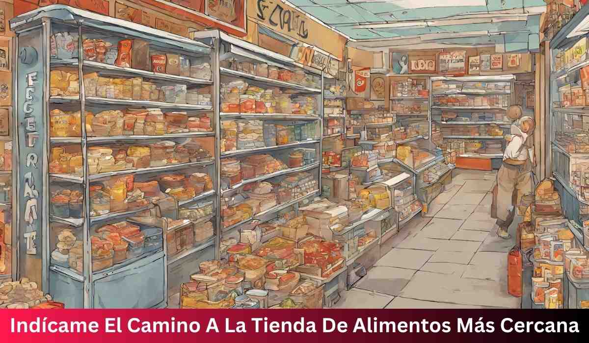 Indícame El Camino A La Tienda De Alimentos Más Cercana