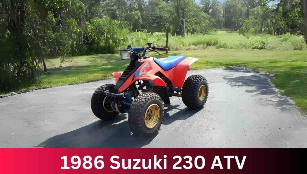 1986 Suzuki 230 ATV